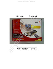 Genius VideoWonder DVB-T Service Manual