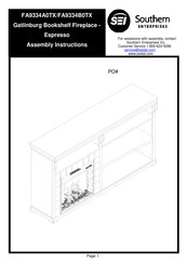 Southern Enterprises FA9334A0TX Assembly Instructions Manual