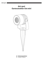 Dot-Spot 25104 Operator's Manual