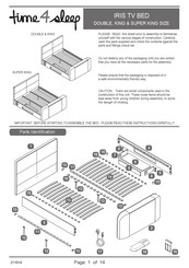 Time4Sleep IRIS TV BED Manual