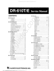 Alinco DR-610E Service Manual