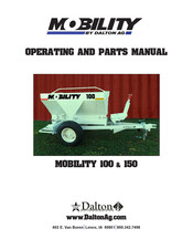 Dalton Mobility 150 Operating And Parts Manual
