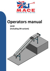 Mace UL50 Operator's Manual