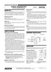 M-System KWVS2 Instruction Manual