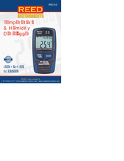 Reed Instruments R6030 Manual