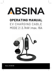 ABSINA 52-230-1001 Operating Manual