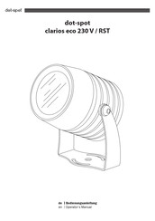 Dot-Spot 20418.927.20.52 Operator's Manual