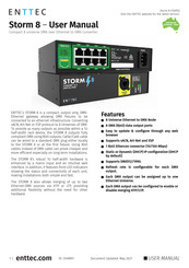 Enttec Storm 8 User Manual