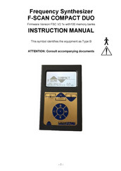 F-SCAN F-SCAN COMPACT DUO Instruction Manual
