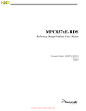 NXP Semiconductors freescale MPC837xE-RDS User Manual