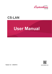 SystemBase CS-LAN User Manual
