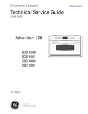 Ge Advantium 120 Technical Service Manual