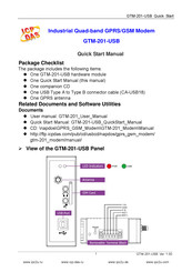 ICP DAS USA GTM-201-USB Quick Start Manual