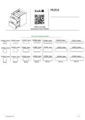 Kvik MU818 Manual