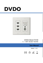 DVDO DVDO-Xtend-TX100 User Manual