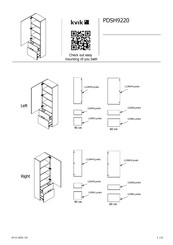 Kvik PDSH9220 Manual
