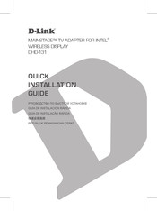 D-Link DHD-131 Quick Installation Manual