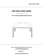 Pacific Casual 5LGZ1159-NN Use And Care Manual