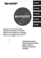 Sharp AN-PH31EZ Operation Manual