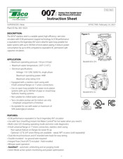 Taco Comfort Solutions 007e-SU Instruction Sheet