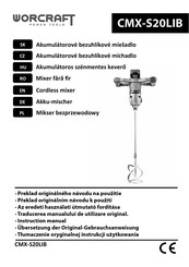 Worcraft CMX-S20LIB Instruction Manual