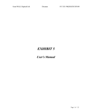 ROWA CMW-5100 User Manual