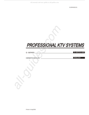 Elder Audio G-60C Owner's Manual