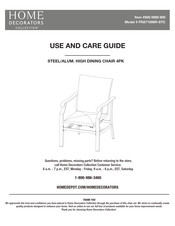 Home Decorators Collection FRA71006R-STC Use And Care Manual