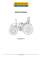 New Holland Workmaster 75 Service Manual