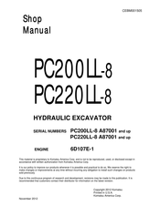 Komatsu PC220LL-8 Shop Manual