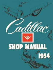 Cadillac 54-75 1954 Shop Manual