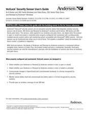 Andersen Verilock 0114372 User Manual