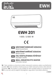 Eliz EWH 201 Instruction Manual