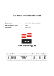 IKM P4669 User Manual