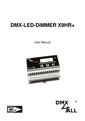 DMX4ALL DMX-LED-DIMMER X9HR+ User Manual