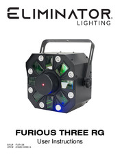 ADJ Eliminator Lighting FURIOUS THREE RG User Instructions