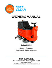 FAST CLEAN Cobra RSC34 Owner's Manual