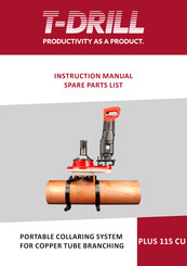 T-Drill PLUS 115 CU Instruction Manual
