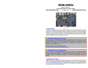 BCM ECM-3455J User's Quick Start Card