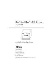 Sun Microsystems StorEdge L280 Manual