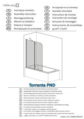 Radaway Torrenta PND Assembly Instructions Manual