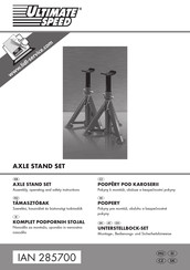ULTIMATE SPEED 285700 Assembly, Operating And Safety Instructions