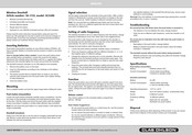 Clas Ohlson SC329D Quick Start Manual