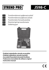 Strend Pro JS98-C Instruction Manual