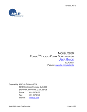 TSI Instruments MSP TURBO 2950 User Manual