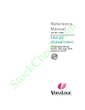 VersaLogic EBX-22 Reference Manual