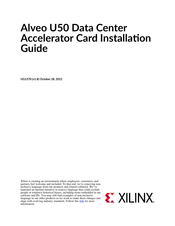 Xilinx Alveo U50 Installation Manual