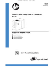 Ingersoll-Rand R37-160 Product Information