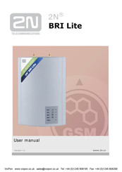 VoIPon 2N BRI Lite User Manual