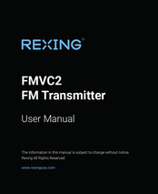 Rexing FMVC2 User Manual